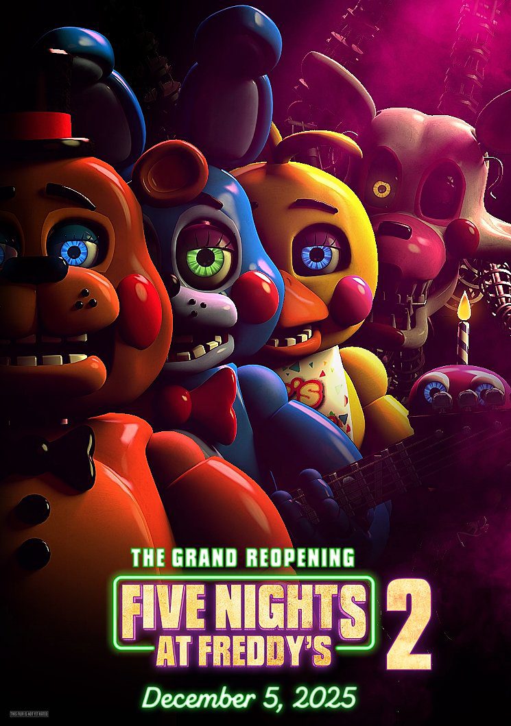 Poster Five Nights at Freddy's 2