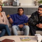 Nemesis – Sezonul 1 2026 5 Nemesis. (L to R) Michael Hyatt as Dr. Ashley Wade, Gabrielle Dennis as Candace Stiles, Cedric Joe as Noah Stiles, Matthew Law as Isaiah Stiles in episode 102 of Nemesis. Cr. Saeed Adyani/Netflix © 2026
